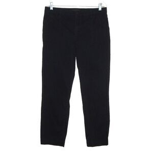 KUT From The Kloth Womens CHRIS High Rise Straight Leg Crop Pants Black